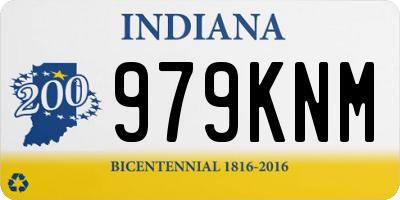 IN license plate 979KNM