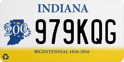 IN license plate 979KQG