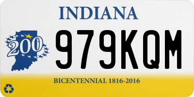 IN license plate 979KQM