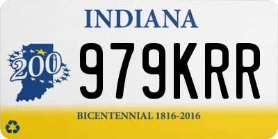 IN license plate 979KRR