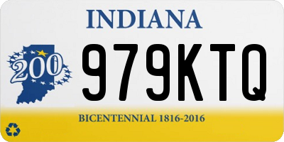 IN license plate 979KTQ