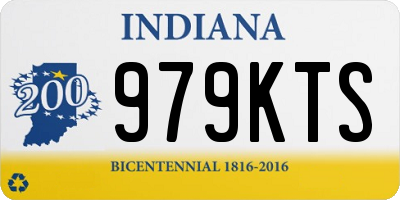 IN license plate 979KTS