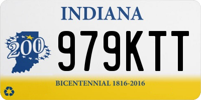 IN license plate 979KTT