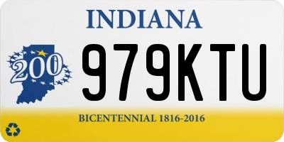 IN license plate 979KTU