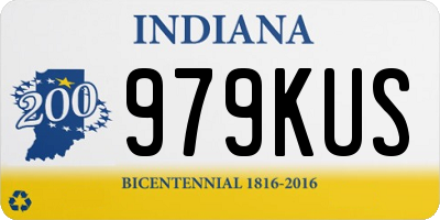 IN license plate 979KUS
