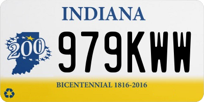 IN license plate 979KWW