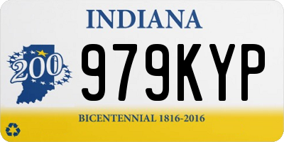 IN license plate 979KYP