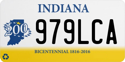 IN license plate 979LCA