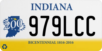 IN license plate 979LCC