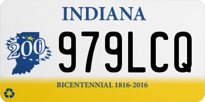 IN license plate 979LCQ
