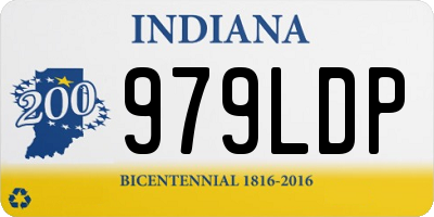 IN license plate 979LDP