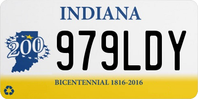 IN license plate 979LDY