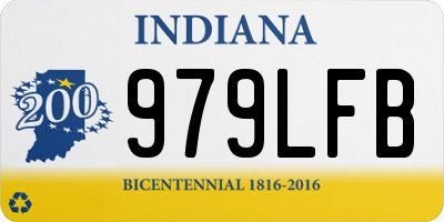 IN license plate 979LFB