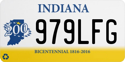 IN license plate 979LFG