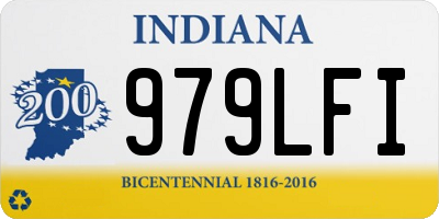 IN license plate 979LFI