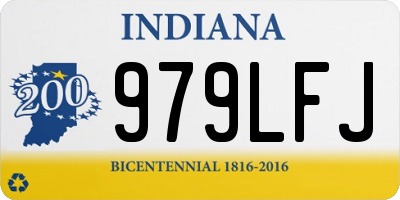 IN license plate 979LFJ