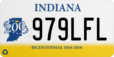 IN license plate 979LFL