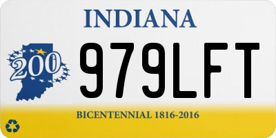 IN license plate 979LFT
