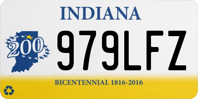 IN license plate 979LFZ