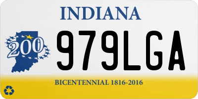 IN license plate 979LGA
