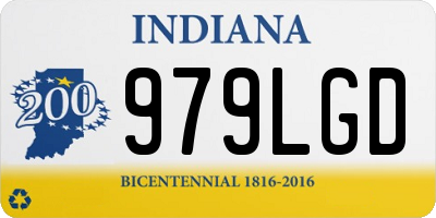 IN license plate 979LGD