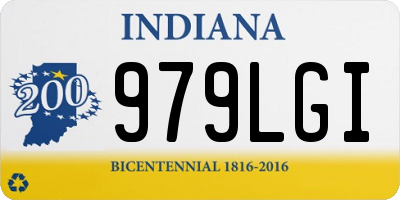 IN license plate 979LGI
