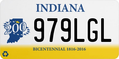 IN license plate 979LGL