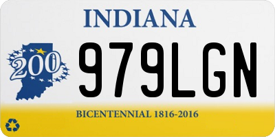 IN license plate 979LGN