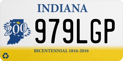IN license plate 979LGP
