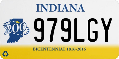IN license plate 979LGY