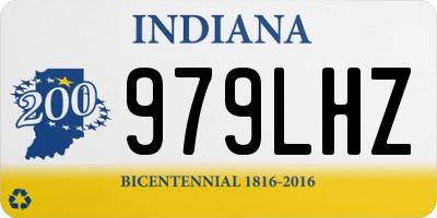 IN license plate 979LHZ