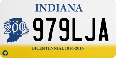 IN license plate 979LJA