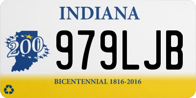 IN license plate 979LJB