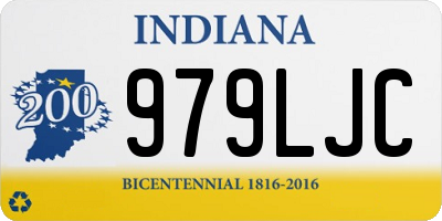 IN license plate 979LJC
