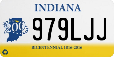 IN license plate 979LJJ