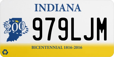 IN license plate 979LJM