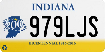 IN license plate 979LJS