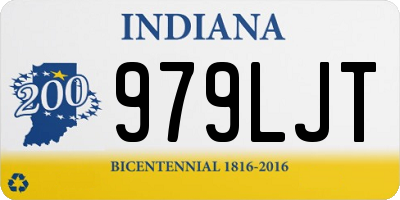 IN license plate 979LJT