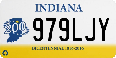 IN license plate 979LJY