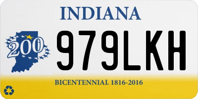 IN license plate 979LKH