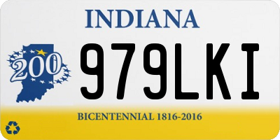 IN license plate 979LKI