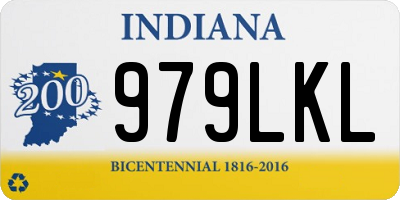 IN license plate 979LKL