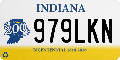 IN license plate 979LKN