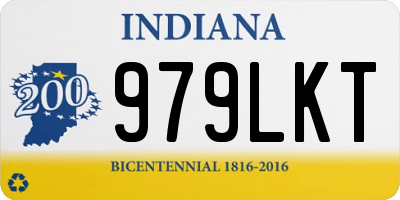 IN license plate 979LKT