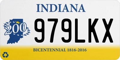 IN license plate 979LKX