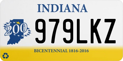IN license plate 979LKZ