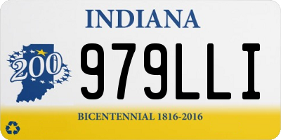 IN license plate 979LLI
