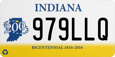 IN license plate 979LLQ