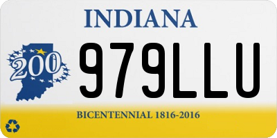 IN license plate 979LLU