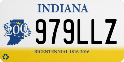 IN license plate 979LLZ